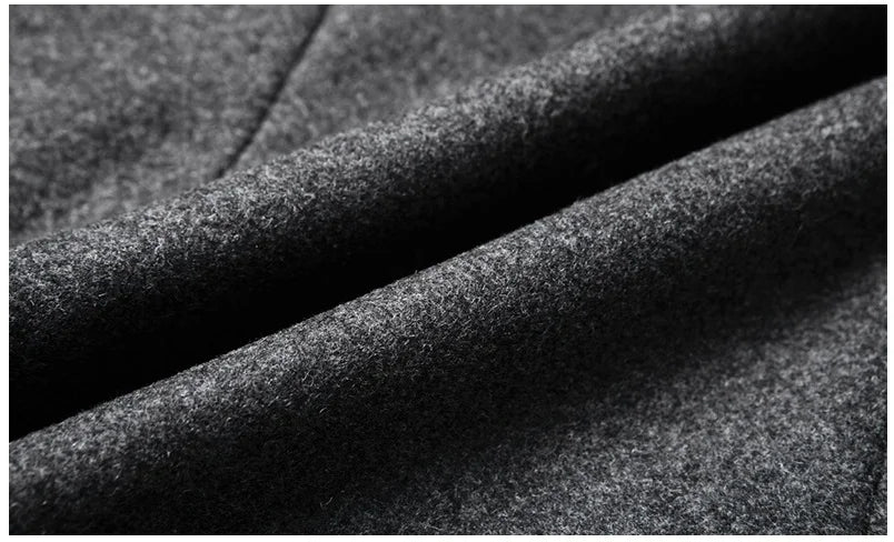 Herrrock i Ull & Cashmere – Elegant Vinterkappa för Affär & Vardag (upp till 3XL)