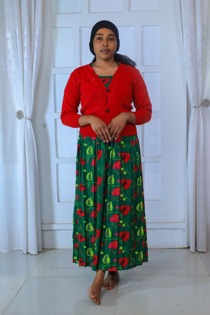 Shawa Traditionell Damklänning