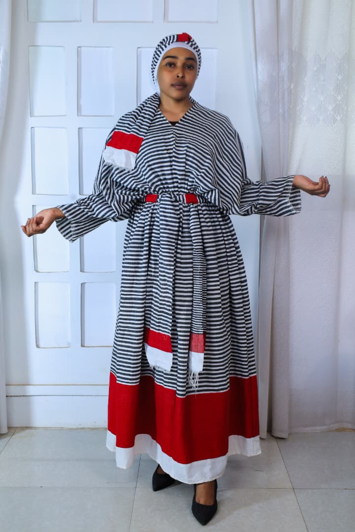 Wallagga Traditionell Damklänning