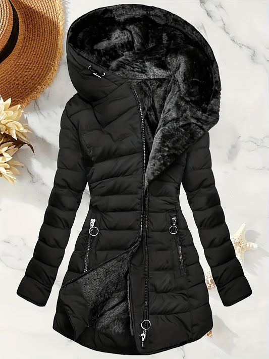 Elegant damjacka – midilång kappa för vardag och fest