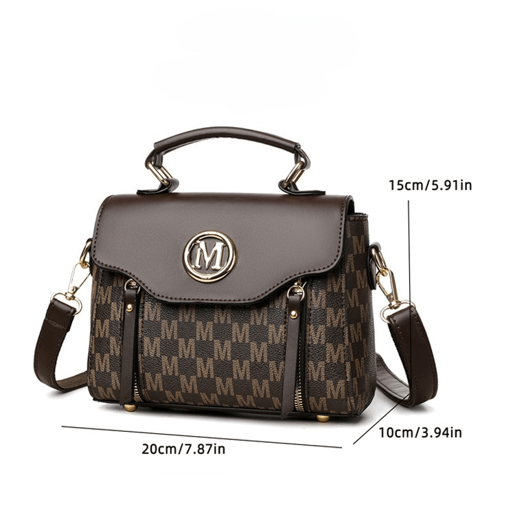 Axelväska/Handväska med Monogram