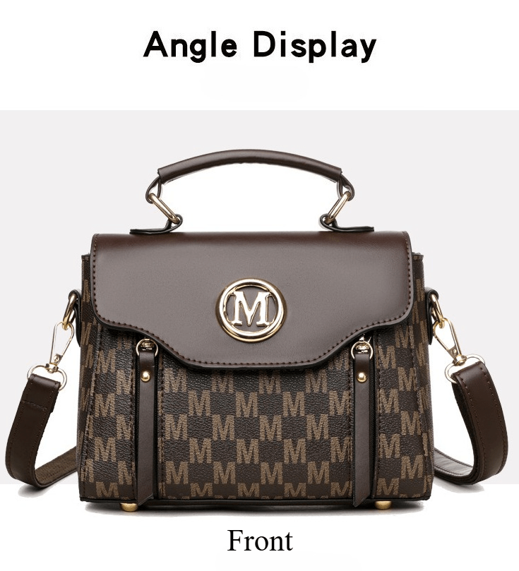 Axelväska/Handväska med Monogram