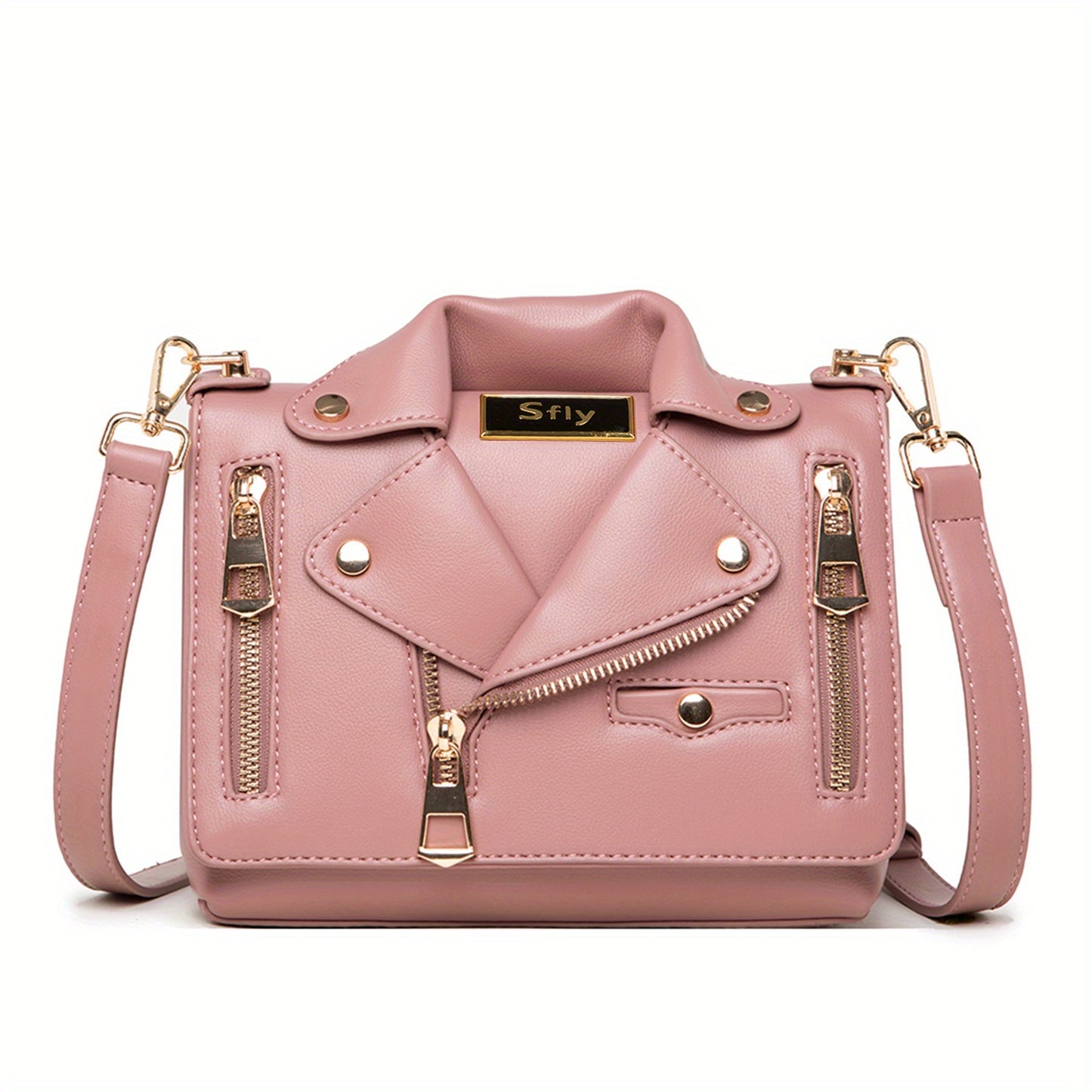 Dam satchel-väska – Kedjestrap, crossbody & clutch